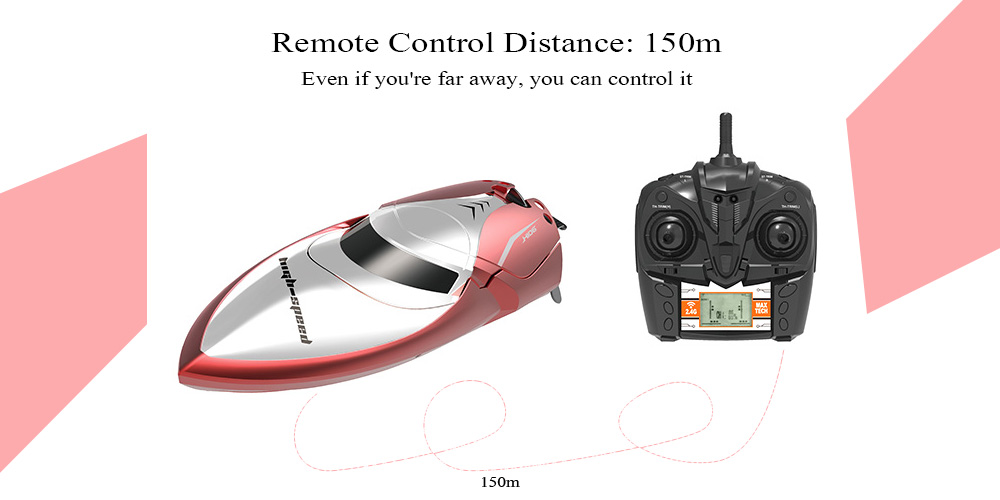 TKKJ H106 2.4G High Speed RC Boat 7.4V 600mAh Battery / LCD Display Remote Controller TKKJ H106 2.4G High Speed RC Boat 7.4V 600mAh Battery / LCD Display Remote Controller