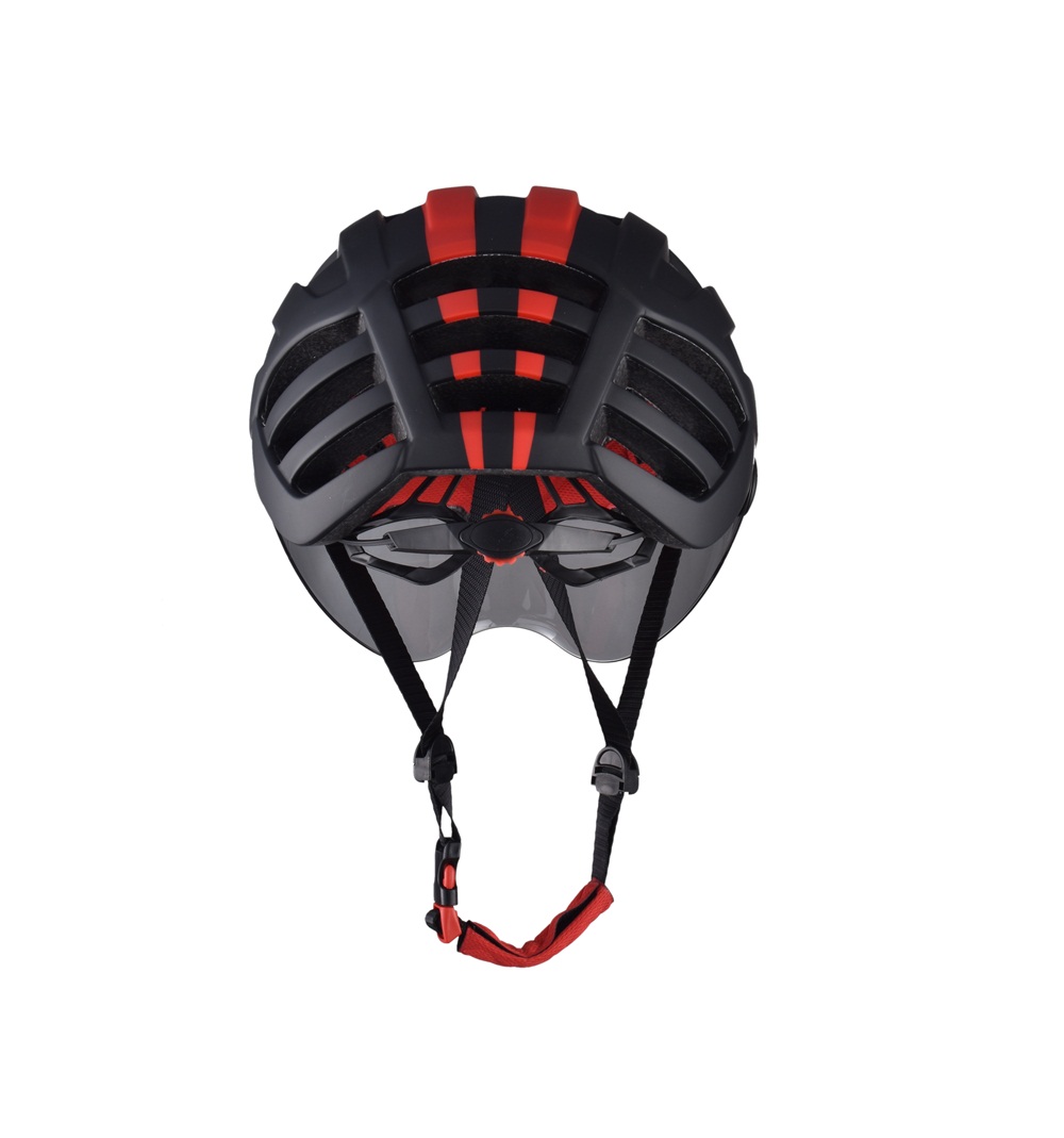 Luminous Bicycle Helmet Bike Cycling Adult Adjustable Unisex Safety with Visor Mirror Luminous Bicycle Helmet Bike Cycling Adult Adjustable Unisex Safety with Visor Mirror