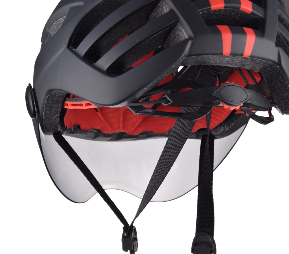 Luminous Bicycle Helmet Bike Cycling Adult Adjustable Unisex Safety with Visor Mirror Luminous Bicycle Helmet Bike Cycling Adult Adjustable Unisex Safety with Visor Mirror