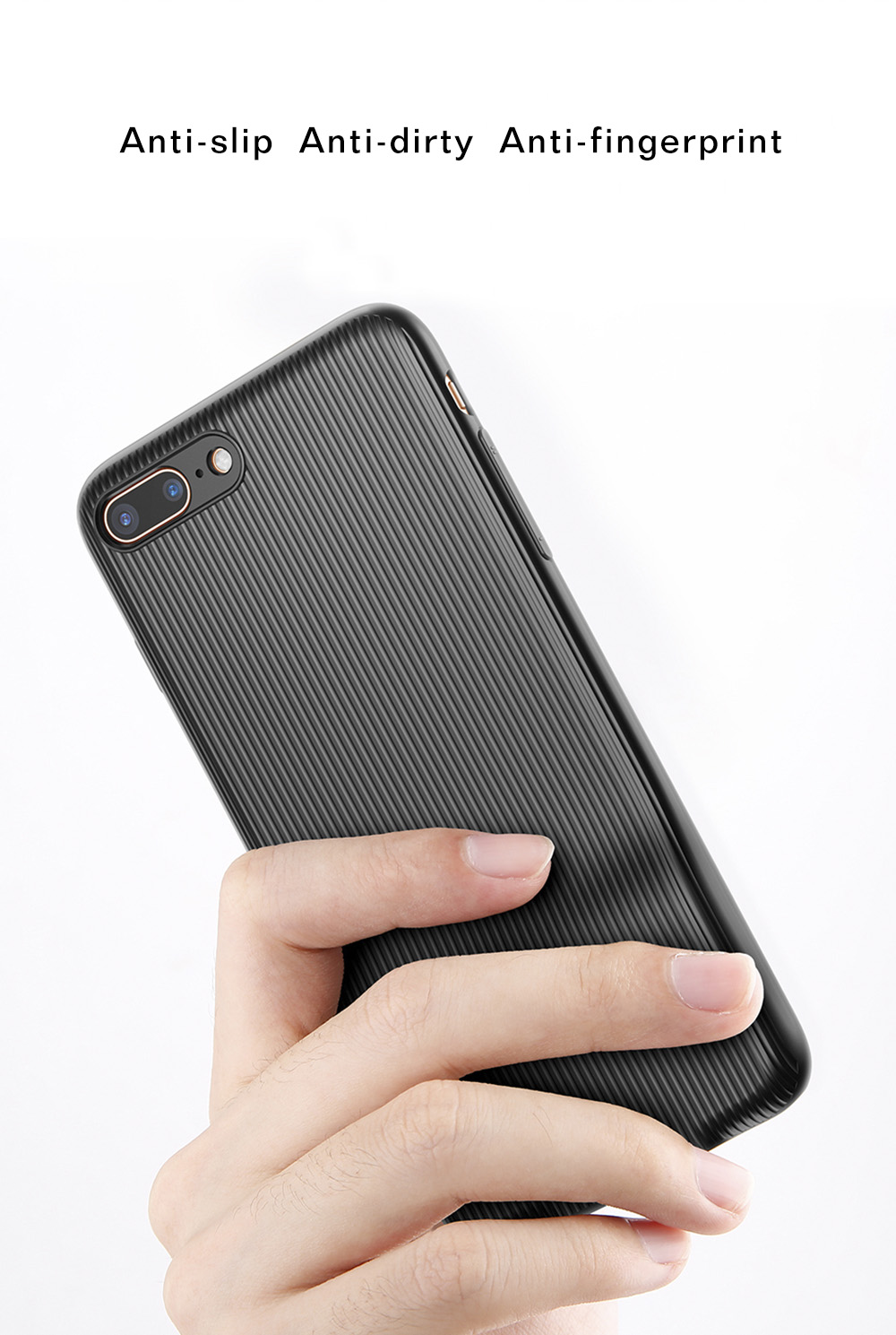 Baseus Audio Case Double IP Interfaces PC TPU for iPhone 7 Plus / 8 Plus 