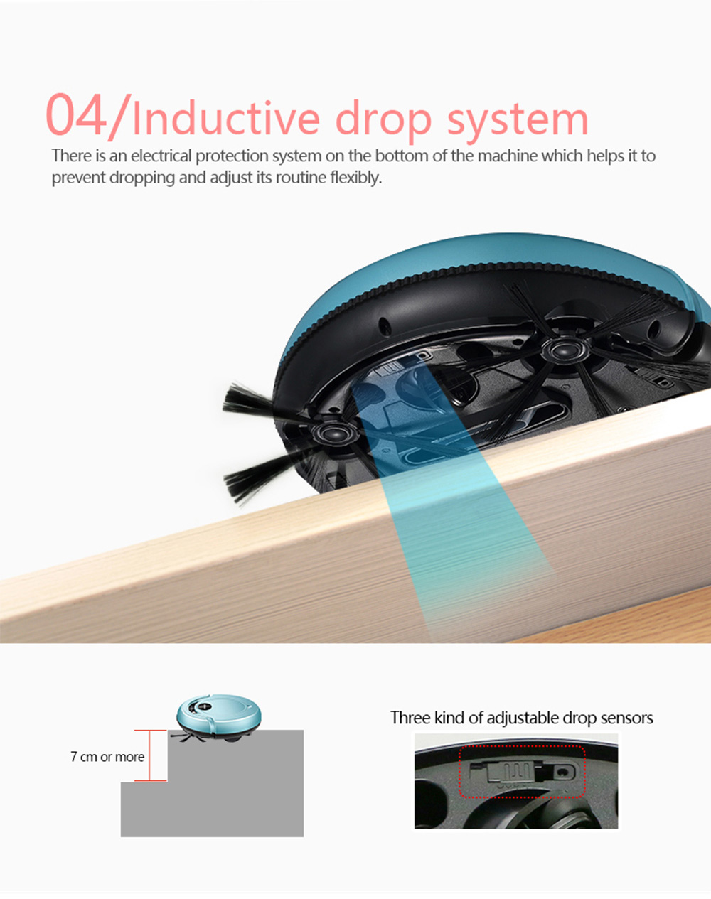 S320 Robotic Vacuum Cleaner with Mopping Cloth S320 Robotic Vacuum Cleaner with Mopping Cloth