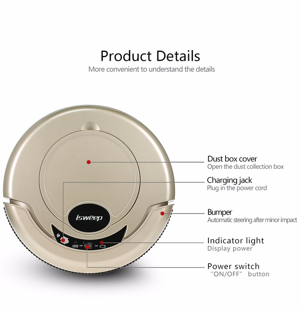 S320 Robotic Vacuum Cleaner with Mopping Cloth S320 Robotic Vacuum Cleaner with Mopping Cloth