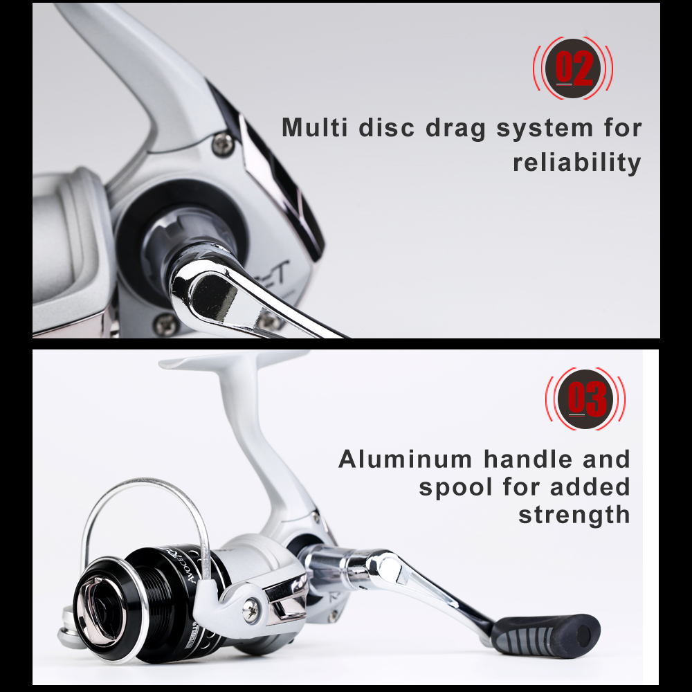 Abu Garcia AVOCET RZT 1000 7+1BB 9lb Carbon Fiber Max Drag Gear Ratio 5.4:1 Spinning Freshwater Fishing Reel Abu Garcia AVOCET RZT 1000 7+1BB 9lb Carbon Fiber Max Drag Gear Ratio 5.4:1 Spinning Freshwater Fishing Reel