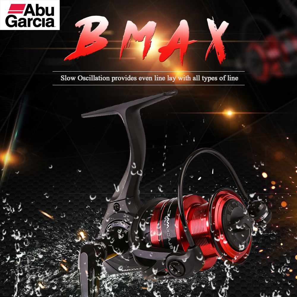Abu Garcia BLACK MAX 60 High Value 3+1BB 20lb Carbon Fiber Max Drag Spinning Fishing Reel Abu Garcia BLACK MAX 60 High Value 3+1BB 20lb Carbon Fiber Max Drag Spinning Fishing Reel