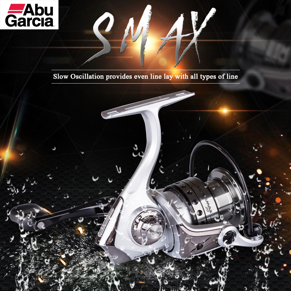 Abu Garcia Silver Max 500 High Value 5+1BB Ball Bearing Freshwater Spinning Fishing Reel Abu Garcia Silver Max 500 High Value 5+1BB Ball Bearing Freshwater Spinning Fishing Reel