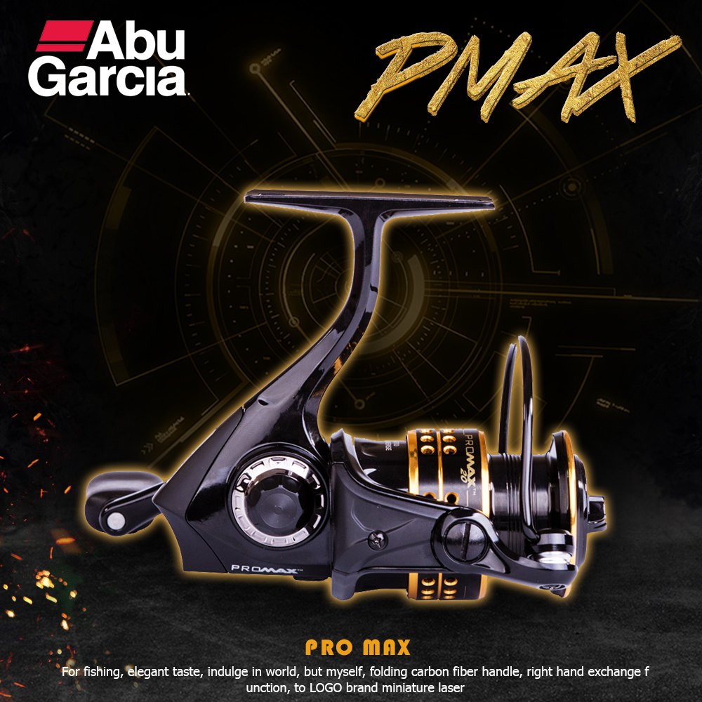 Abu Garcia PRO MAX 30 High Value 6+1 Ball Bearing 14lb Carbon Fiber Max Drag Freshwater Spinning Fishing Reel Abu Garcia PRO MAX 30 High Value 6+1 Ball Bearing 14lb Carbon Fiber Max Drag Freshwater Spinning Fishing Reel