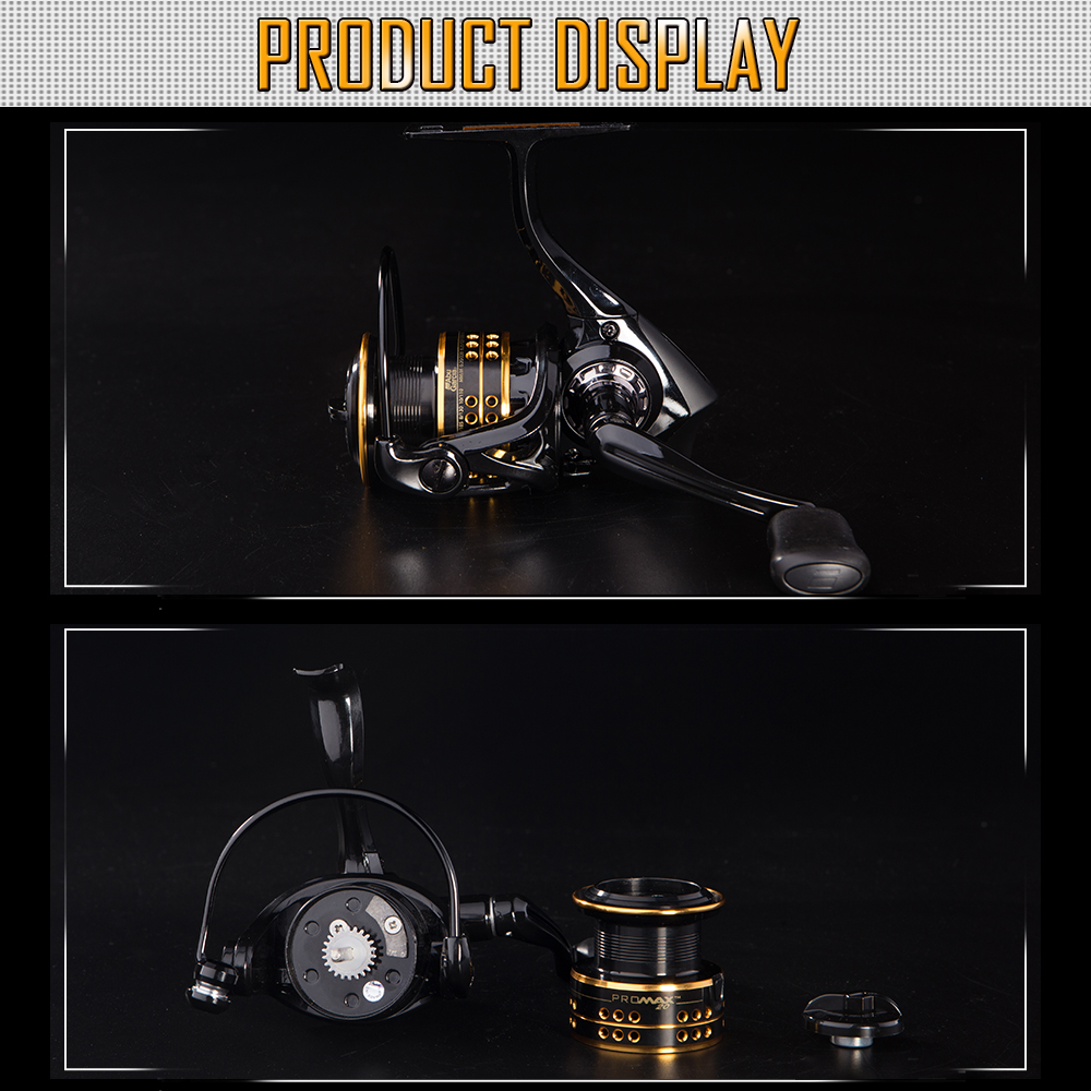 Abu Garcia PRO MAX 30 High Value 6+1 Ball Bearing 14lb Carbon Fiber Max Drag Freshwater Spinning Fishing Reel Abu Garcia PRO MAX 30 High Value 6+1 Ball Bearing 14lb Carbon Fiber Max Drag Freshwater Spinning Fishing Reel