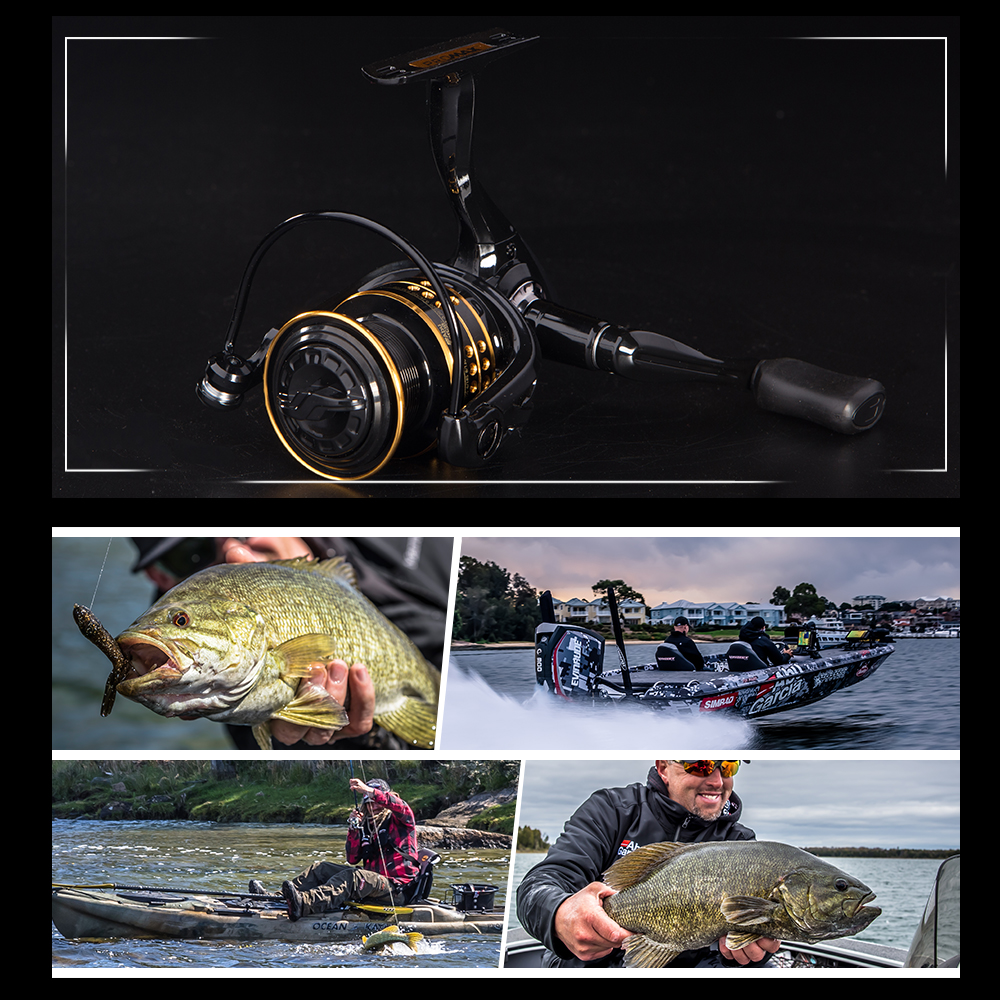 Abu Garcia PRO MAX 30 High Value 6+1 Ball Bearing 14lb Carbon Fiber Max Drag Freshwater Spinning Fishing Reel Abu Garcia PRO MAX 30 High Value 6+1 Ball Bearing 14lb Carbon Fiber Max Drag Freshwater Spinning Fishing Reel
