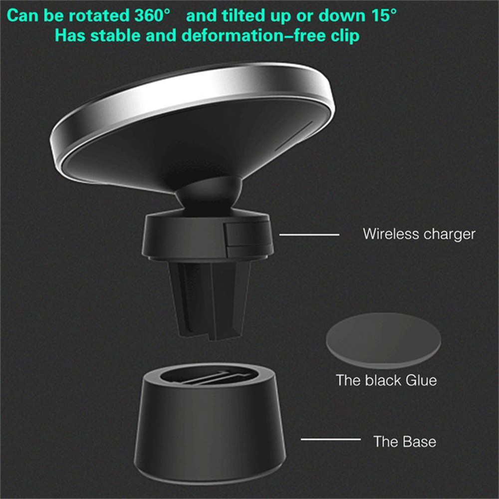 Spedcrd Car Wireless Charger Magnetic Stand Fast Charging Dock Spedcrd Car Wireless Charger Magnetic Stand Fast Charging Dock