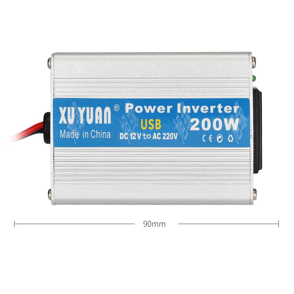 Xuyuan 12V to 220V 200W Car On Board Inverter Converter Xuyuan 12V to 220V 200W Car On Board Inverter Converter