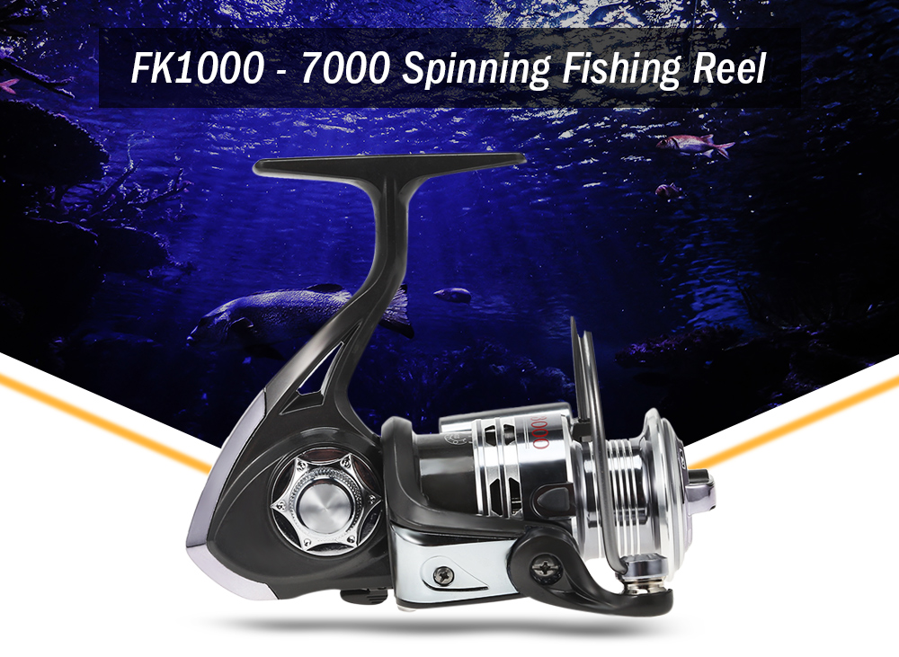 FK Series 13 + 1 Ball Bearings Spinning Fishing Reel FK Series 13 + 1 Ball Bearings Spinning Fishing Reel