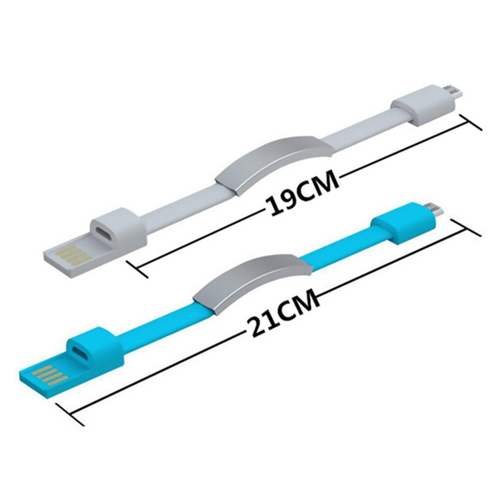 Colorful Mini Micro USB Bracelet Charger Data Charging Cable Sync Cord Android Phone Portable Bracelet Colorful Mini Micro USB Bracelet Charger Data Charging Cable Sync Cord Android Phone Portable Bracelet