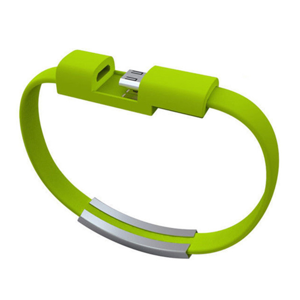 Colorful Mini Micro USB Bracelet Charger Data Charging Cable Sync Cord Android Phone Portable Bracelet Colorful Mini Micro USB Bracelet Charger Data Charging Cable Sync Cord Android Phone Portable Bracelet