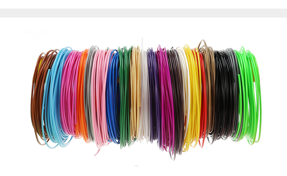 20 Colors Printer Filament Accessories for MYRIWELL 3D Printing Pen 20 Colors Printer Filament Accessories for MYRIWELL 3D Printing Pen