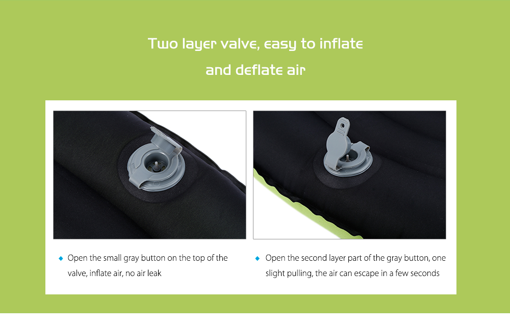 AOTU AT9022 Outdoor Inflatable Travel Camping Portable Ultralight Air Pillow for Neck Support AOTU AT9022 Outdoor Inflatable Travel Camping Portable Ultralight Air Pillow for Neck Support
