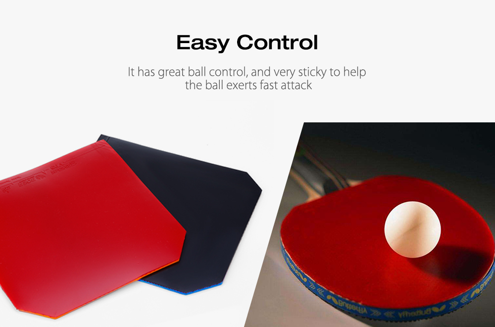 BOER Evolution Level Flexibility Control Professional Protection Ping Pong Rubber with Thickness Soft Sponge BOER Evolution Level Flexibility Control Professional Protection Ping Pong Rubber with Thickness Soft Sponge