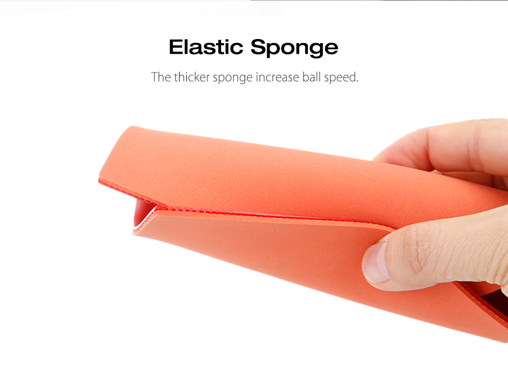 BOER Evolution Level Flexibility Control Professional Protection Ping Pong Rubber with Thickness Soft Sponge BOER Evolution Level Flexibility Control Professional Protection Ping Pong Rubber with Thickness Soft Sponge