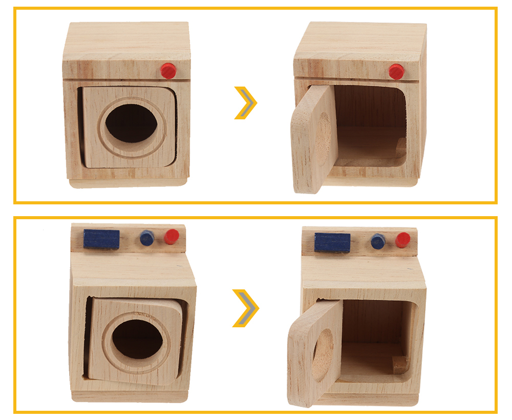 childrens wooden washing machine