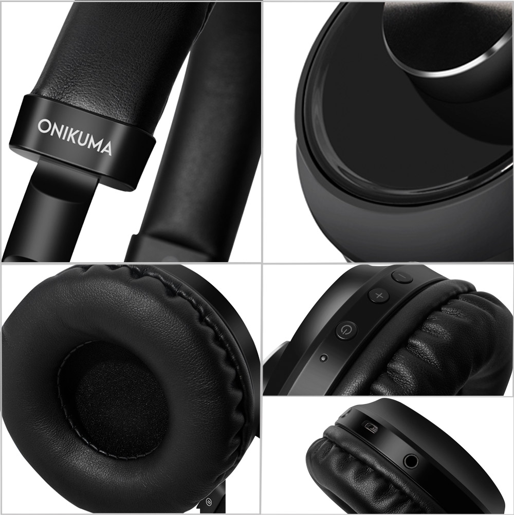 ONIKUMA B10 HD Stereo Music Headphones with Built-in Microphone 3.5MM Wired Earphone ONIKUMA B10 HD Stereo Music Headphones with Built-in Microphone 3.5MM Wired Earphone