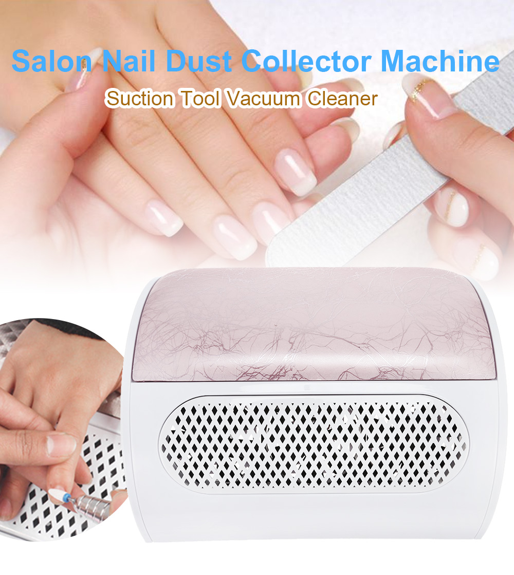 Salon Nail Dust Collector Machine Suction Tool Vacuum Cleaner Strong Fan 