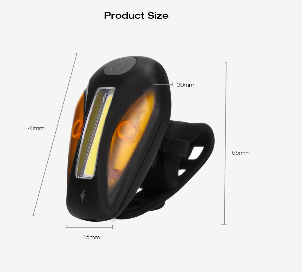 Comet USB Rechargeable Bike Cycling Front Flashlight Headlight Tail Light Comet USB Rechargeable Bike Cycling Front Flashlight Headlight Tail Light