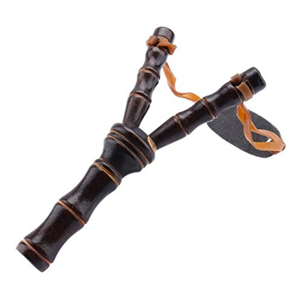 Bamboo Style Wood Sling Shot Wooden Toys Slingshot Catapult Hunting Bamboo Style Wood Sling Shot Wooden Toys Slingshot Catapult Hunting