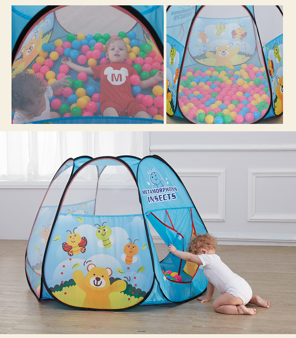 NuKied Children Cartoon Honeybee Pattern Tents NuKied Children Cartoon Honeybee Pattern Tents