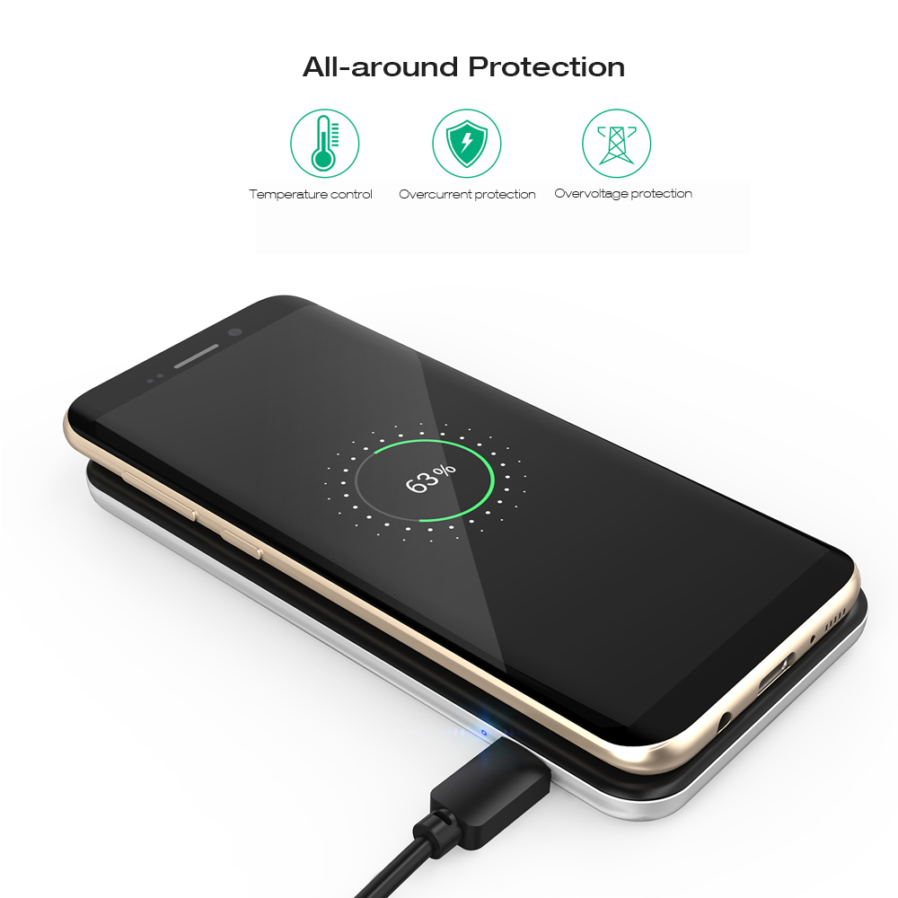 INCHOR C2 Multi-functional Wireless Charging Pad Magnetic with Desktop Holder