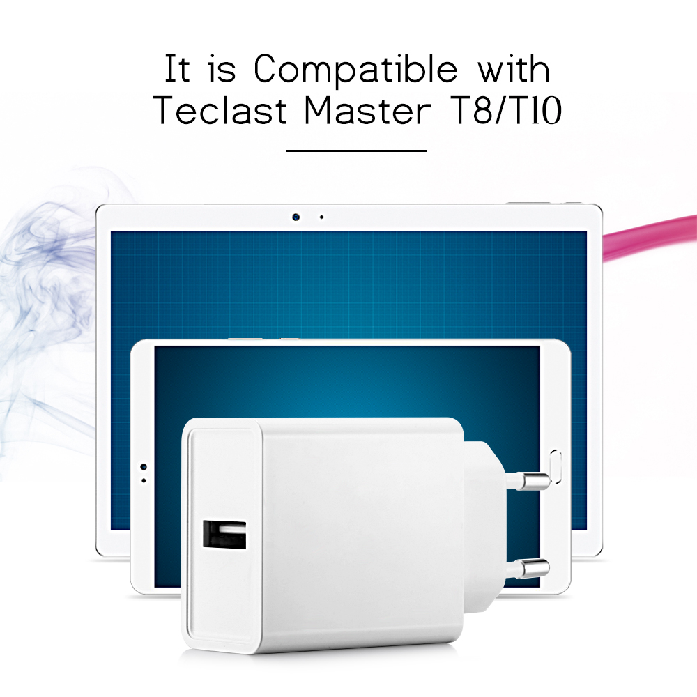 Teclast APS - KI018WE - G Fast Charger White EU Plug for Teclast Master T8 / T10