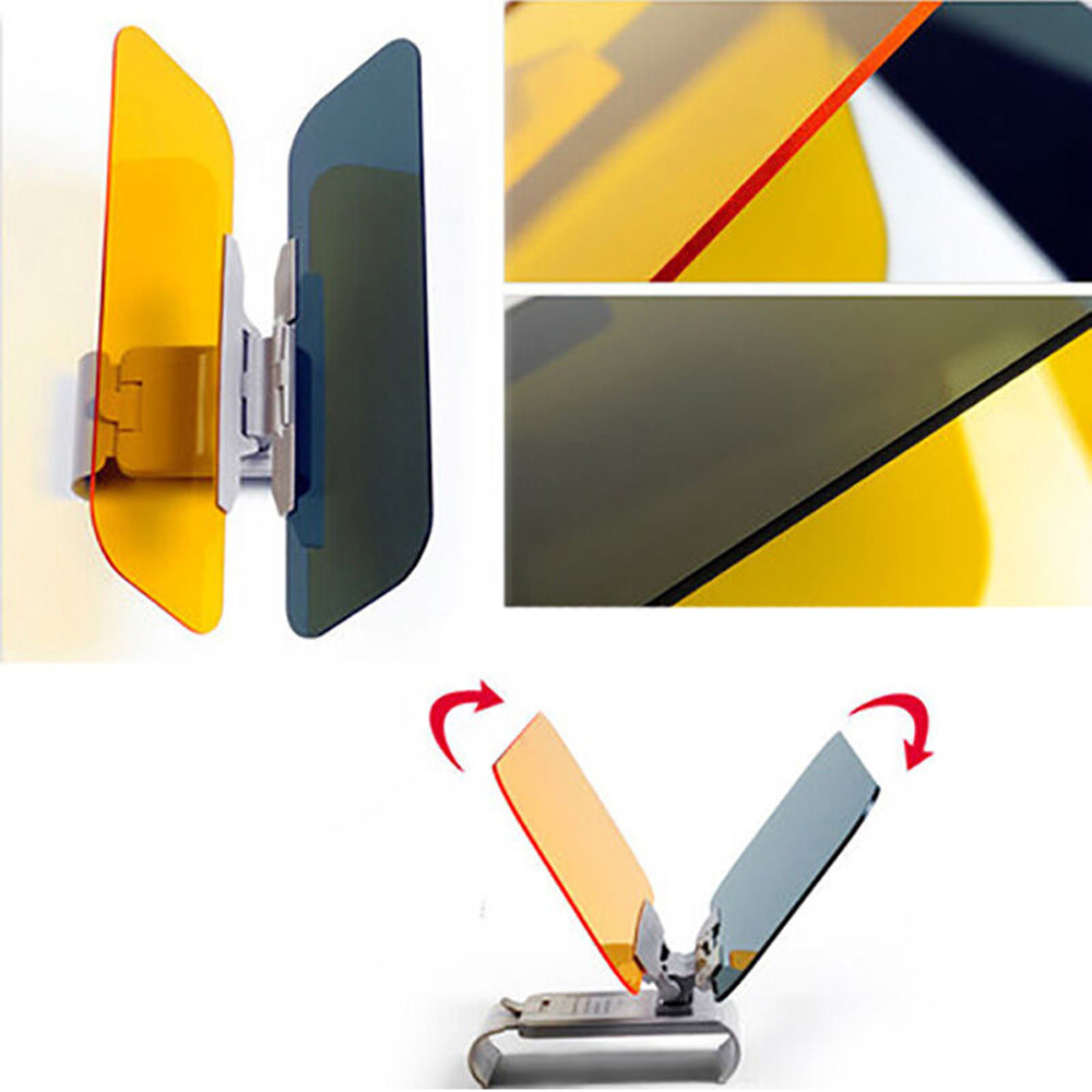 Car Auto Shade Sunshine Day Night 2 in 1 Prevent Dazzle Anti Glare Goggles Sun shield Sunglasses Visor Mirror Vision Car Auto Shade Sunshine Day Night 2 in 1 Prevent Dazzle Anti Glare Goggles Sun shield Sunglasses Visor Mirror Vision
