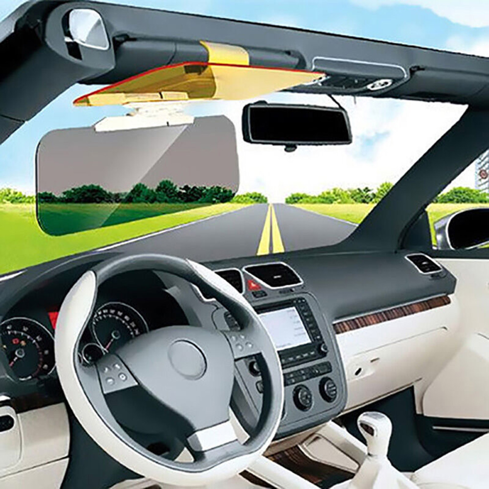 Car Auto Shade Sunshine Day Night 2 in 1 Prevent Dazzle Anti Glare Goggles Sun shield Sunglasses Visor Mirror Vision Car Auto Shade Sunshine Day Night 2 in 1 Prevent Dazzle Anti Glare Goggles Sun shield Sunglasses Visor Mirror Vision