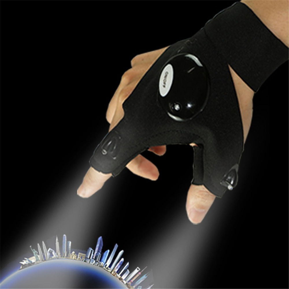 Outdoor Fishing LED Flashlight Torch Cover Survival Camping Hiking Rescue Tool Waterproof Glove Outdoor Fishing LED Flashlight Torch Cover Survival Camping Hiking Rescue Tool Waterproof Glove