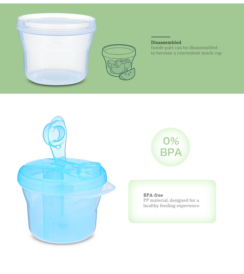 Philips Avent Portable Milk Powder Dispenser 3 Grid Baby Infant Food Container Feeding Box Philips Avent Portable Milk Powder Dispenser 3 Grid Baby Infant Food Container Feeding Box