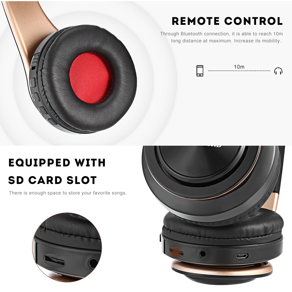 Wediamond LPT660 Wireless Bluetooth Headset Stereo Sound Built-in Microphone Wediamond LPT660 Wireless Bluetooth Headset Stereo Sound Built-in Microphone