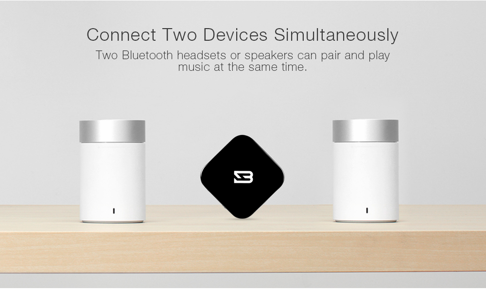 BYZ BTI - 001 Bluetooth V4.1 Transmitter and Receiver 2-in-1 Black Lightweight LED Indicator BYZ BTI - 001 Bluetooth V4.1 Transmitter and Receiver 2-in-1 Black Lightweight LED Indicator