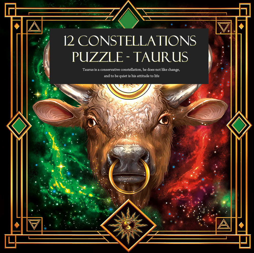 300pcs 12 Constellations Taurus Paper Puzzle Educational Toys 300pcs 12 Constellations Taurus Paper Puzzle Educational Toys