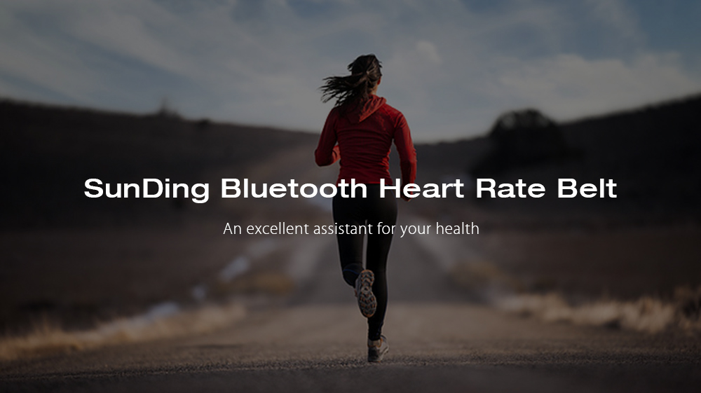 SunDing Outdoor Heart Rate Monitor Chest Strap Bluetooth 4.0 Wireless Band SunDing Outdoor Heart Rate Monitor Chest Strap Bluetooth 4.0 Wireless Band
