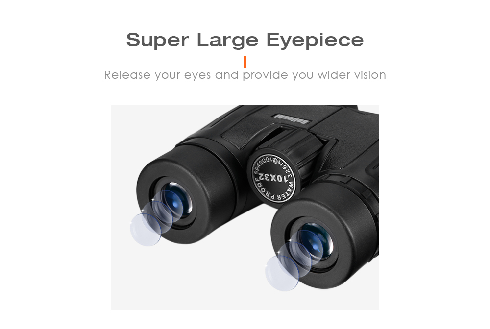 Beileshi BB1 - 1032 10X32 131M / 1000M Full-optical Lens Wide-angle Folding Binocular Beileshi BB1 - 1032 10X32 131M / 1000M Full-optical Lens Wide-angle Folding Binocular