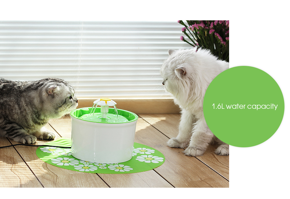 Little Pet Fountain Automatic Cat Dog Kitten Water Drinking Bowl Drink Dish Filter Little Pet Fountain Automatic Cat Dog Kitten Water Drinking Bowl Drink Dish Filter