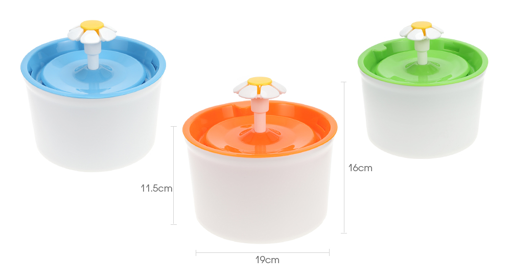 Little Pet Fountain Automatic Cat Dog Kitten Water Drinking Bowl Drink Dish Filter Little Pet Fountain Automatic Cat Dog Kitten Water Drinking Bowl Drink Dish Filter