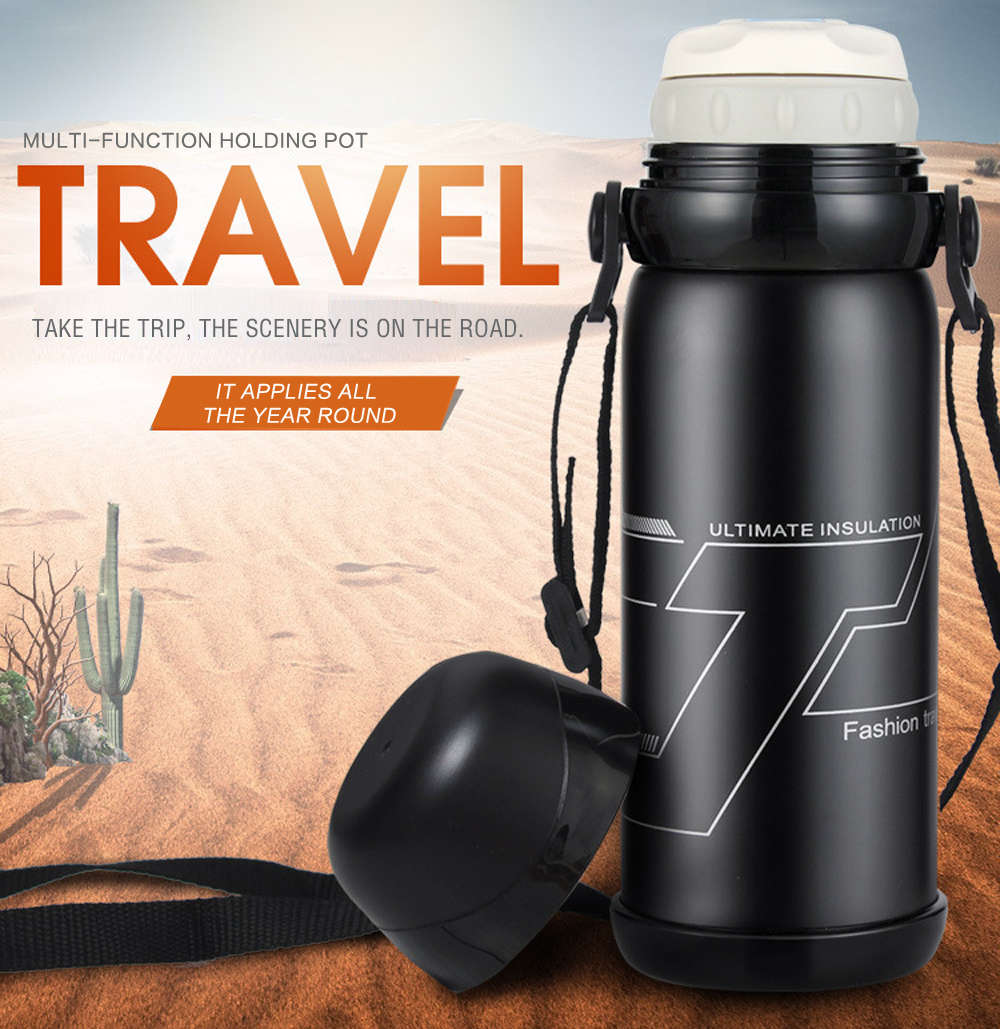 Stainless Steel Outdoor Portable Sports Kettle 800ML Stainless Steel Outdoor Portable Sports Kettle 800ML