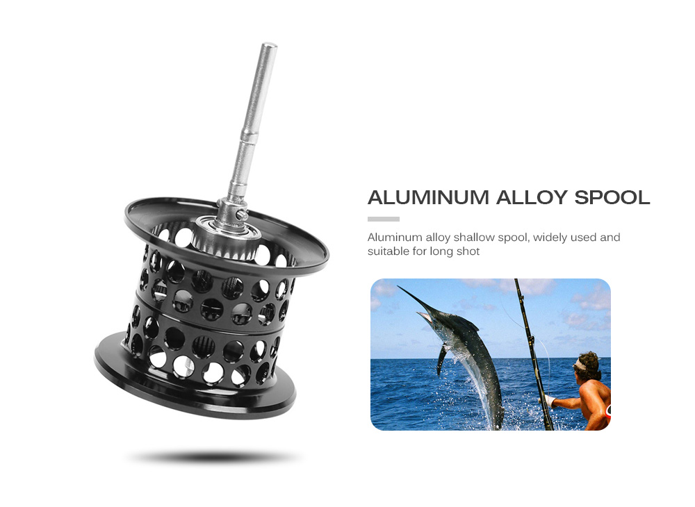 Tsurinoya XF - 150 6.6:1 Left / Right Hand Metal Deep Spool Optional 9 + 1BB Water Drop Wheel Bait Casting Fishing Reel Tsurinoya XF - 150 6.6:1 Left / Right Hand Metal Deep Spool Optional 9 + 1BB Water Drop Wheel Bait Casting Fishing Reel