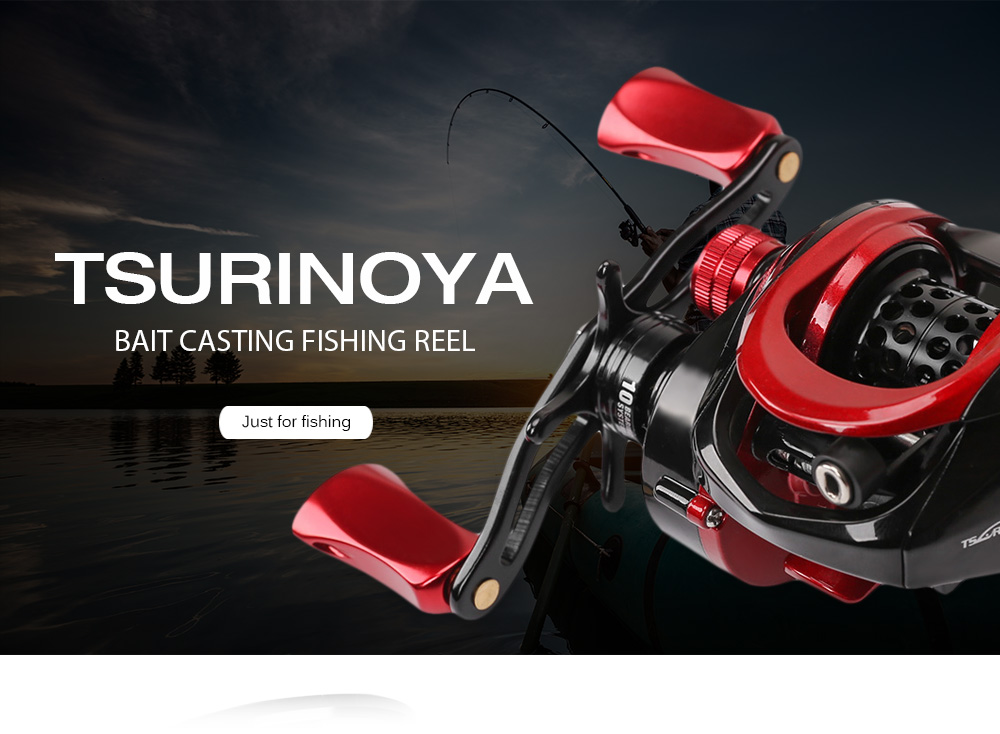 Tsurinoya XF - 50 6.6:1 Two Model Left / Right Hand Metal Deep Spool Optional 9 + 1BB Water Drop Wheel Bait Casting Fishing Reel Tsurinoya XF - 50 6.6:1 Two Model Left / Right Hand Metal Deep Spool Optional 9 + 1BB Water Drop Wheel Bait Casting Fishing Reel