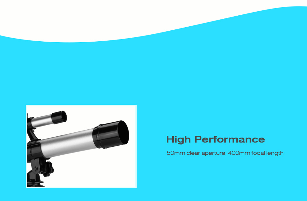 Eyebre F40400 90X Portable Astronomical Refractor Telescope + Portable Tripode Eyebre F40400 90X Portable Astronomical Refractor Telescope + Portable Tripode