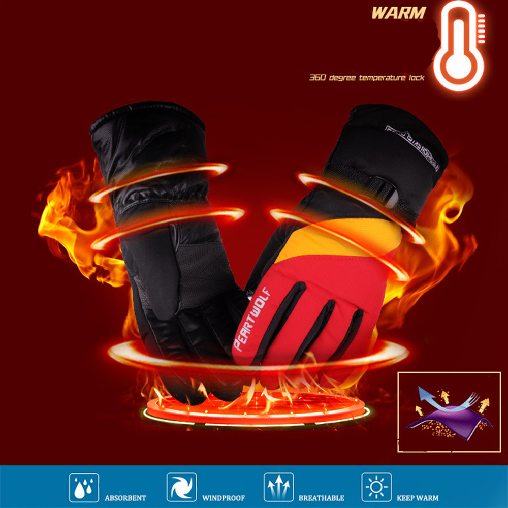 Edition Ski Against Wind and Anti-Water Winter Cycling Anti-Cold Outdoor Warm Gloves Edition Ski Against Wind and Anti-Water Winter Cycling Anti-Cold Outdoor Warm Gloves