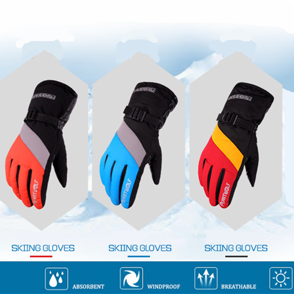 Edition Ski Against Wind and Anti-Water Winter Cycling Anti-Cold Outdoor Warm Gloves Edition Ski Against Wind and Anti-Water Winter Cycling Anti-Cold Outdoor Warm Gloves