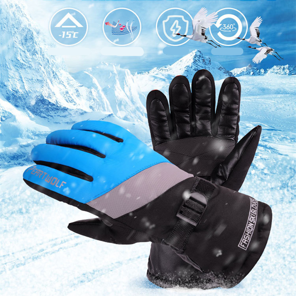 Edition Ski Against Wind and Anti-Water Winter Cycling Anti-Cold Outdoor Warm Gloves Edition Ski Against Wind and Anti-Water Winter Cycling Anti-Cold Outdoor Warm Gloves