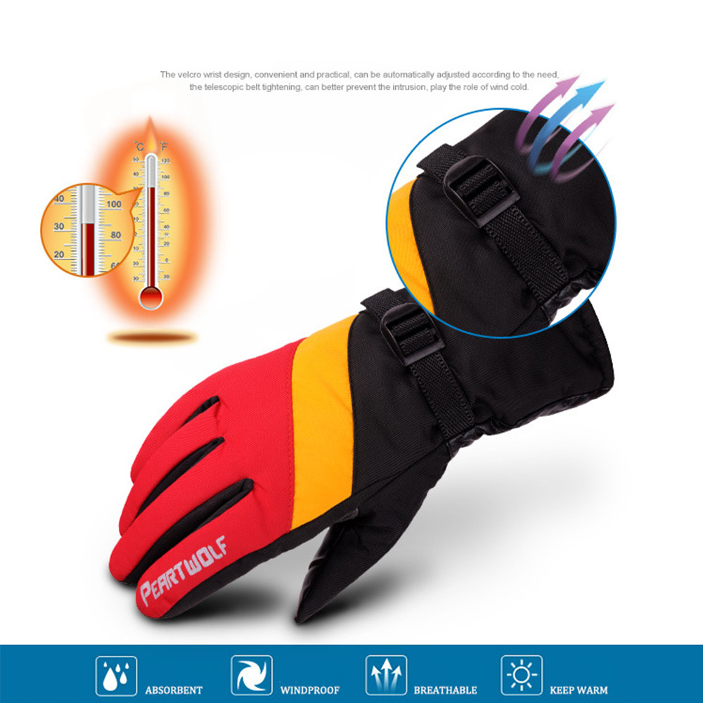 Edition Ski Against Wind and Anti-Water Winter Cycling Anti-Cold Outdoor Warm Gloves Edition Ski Against Wind and Anti-Water Winter Cycling Anti-Cold Outdoor Warm Gloves