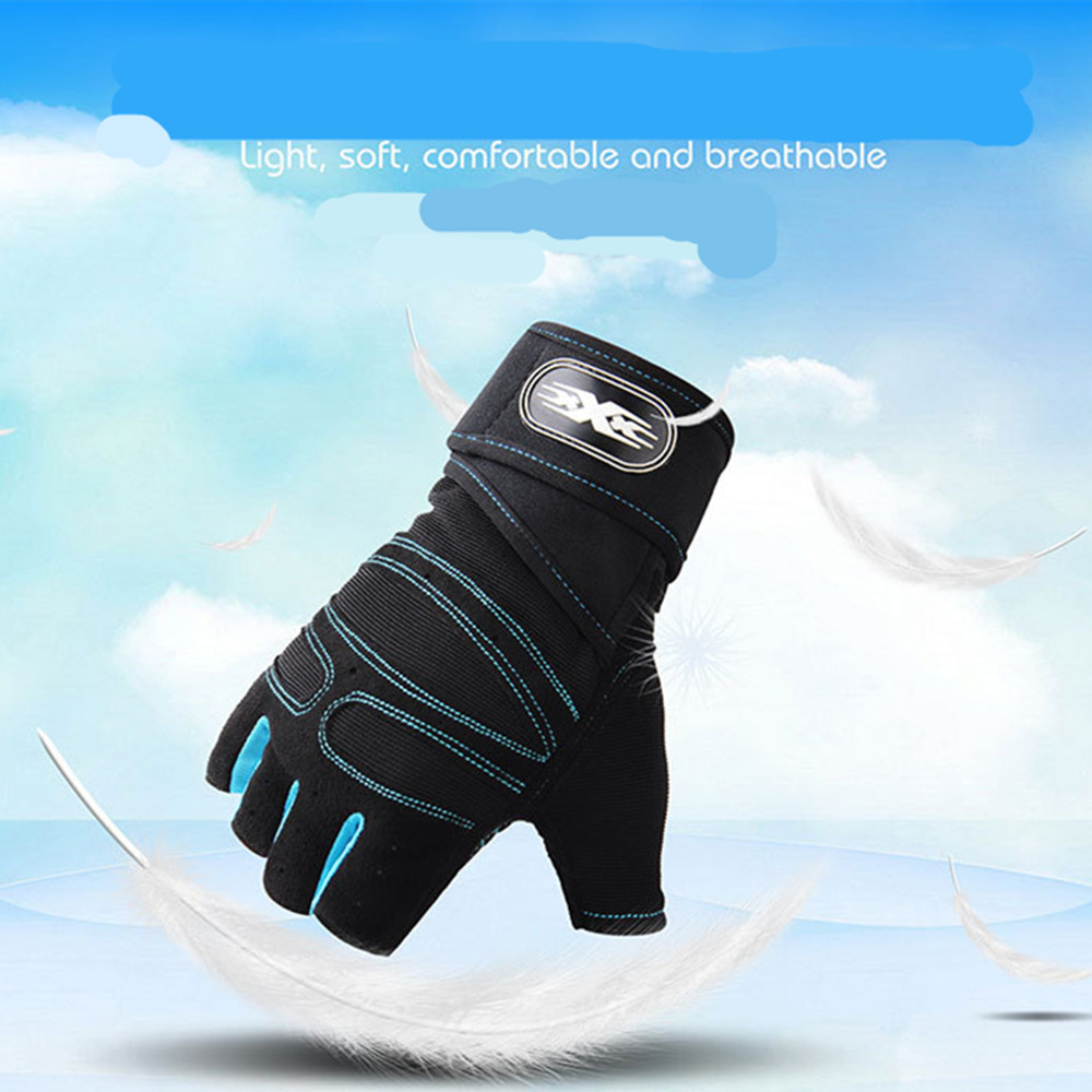 Wear-Resisting Training Men's Sports Fitness Half Refers To Outdoor Anti-Slip Gloves Wear-Resisting Training Men's Sports Fitness Half Refers To Outdoor Anti-Slip Gloves