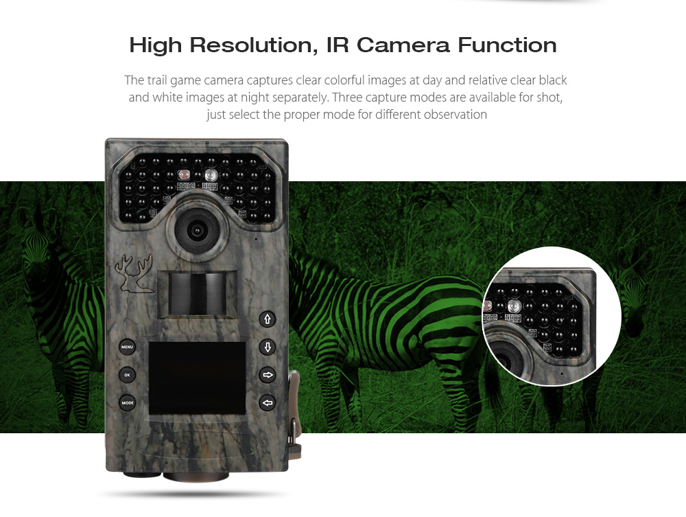 BL280A 1080P HD Infrared Digital Trail Hunting Camera Wildlife Scouting Device BL280A 1080P HD Infrared Digital Trail Hunting Camera Wildlife Scouting Device